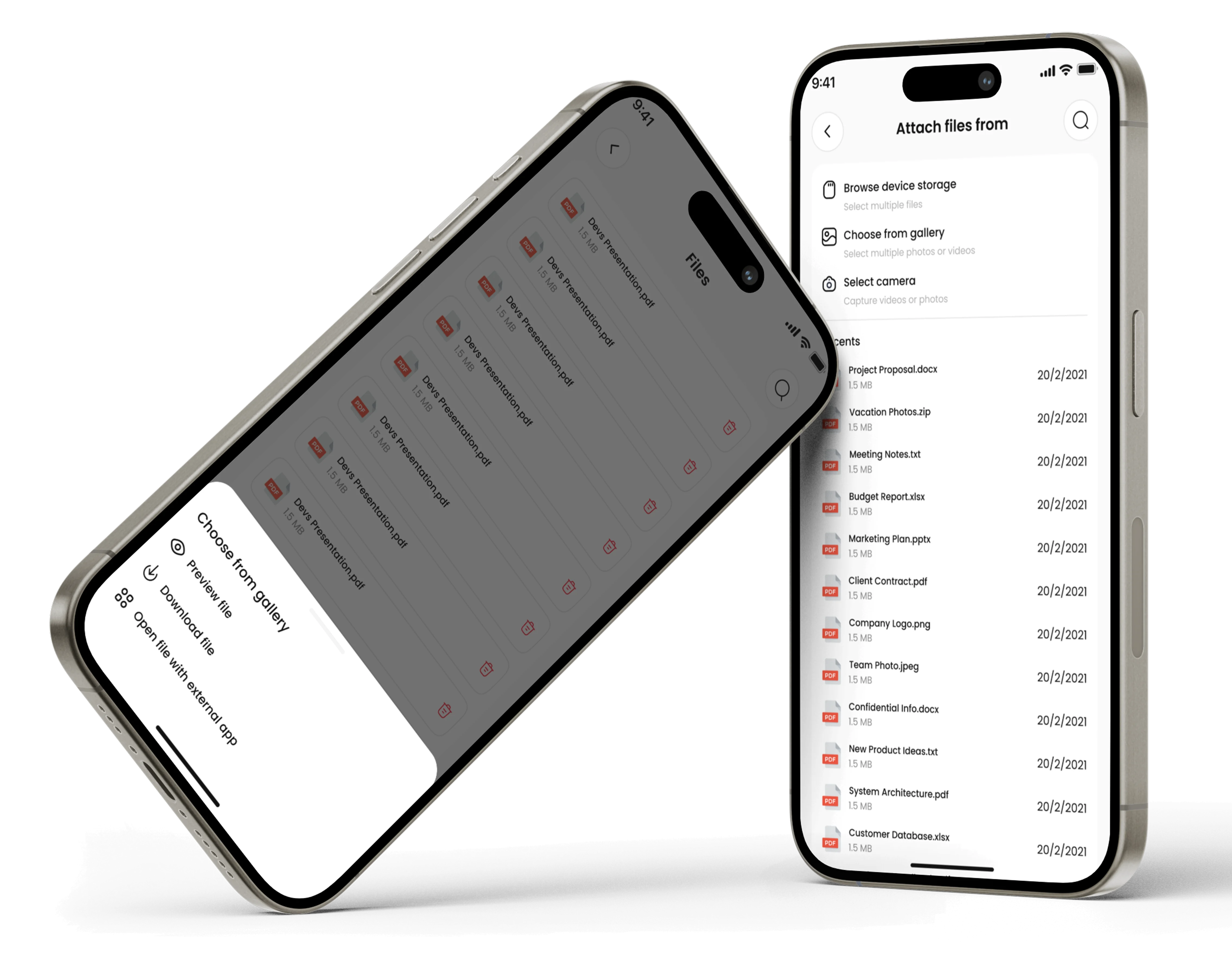 Tasks screen 3